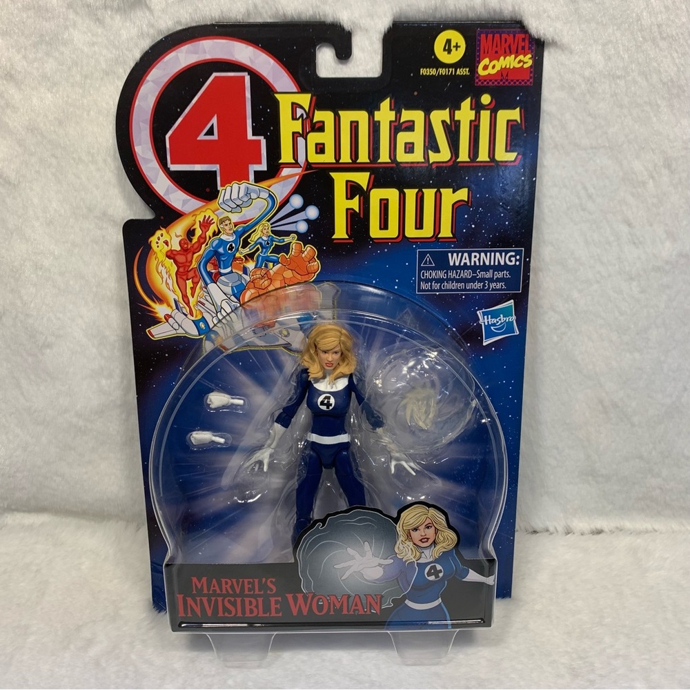 Marvel Comics Retro Series - Fantastic Four Invisible Woman - Hasbro